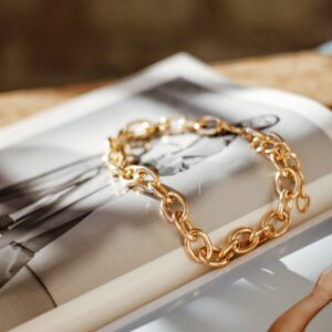 pulsera doble cadena